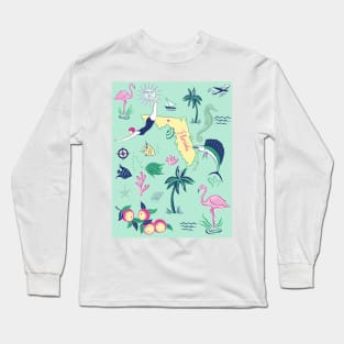 Florida Vacation Long Sleeve T-Shirt